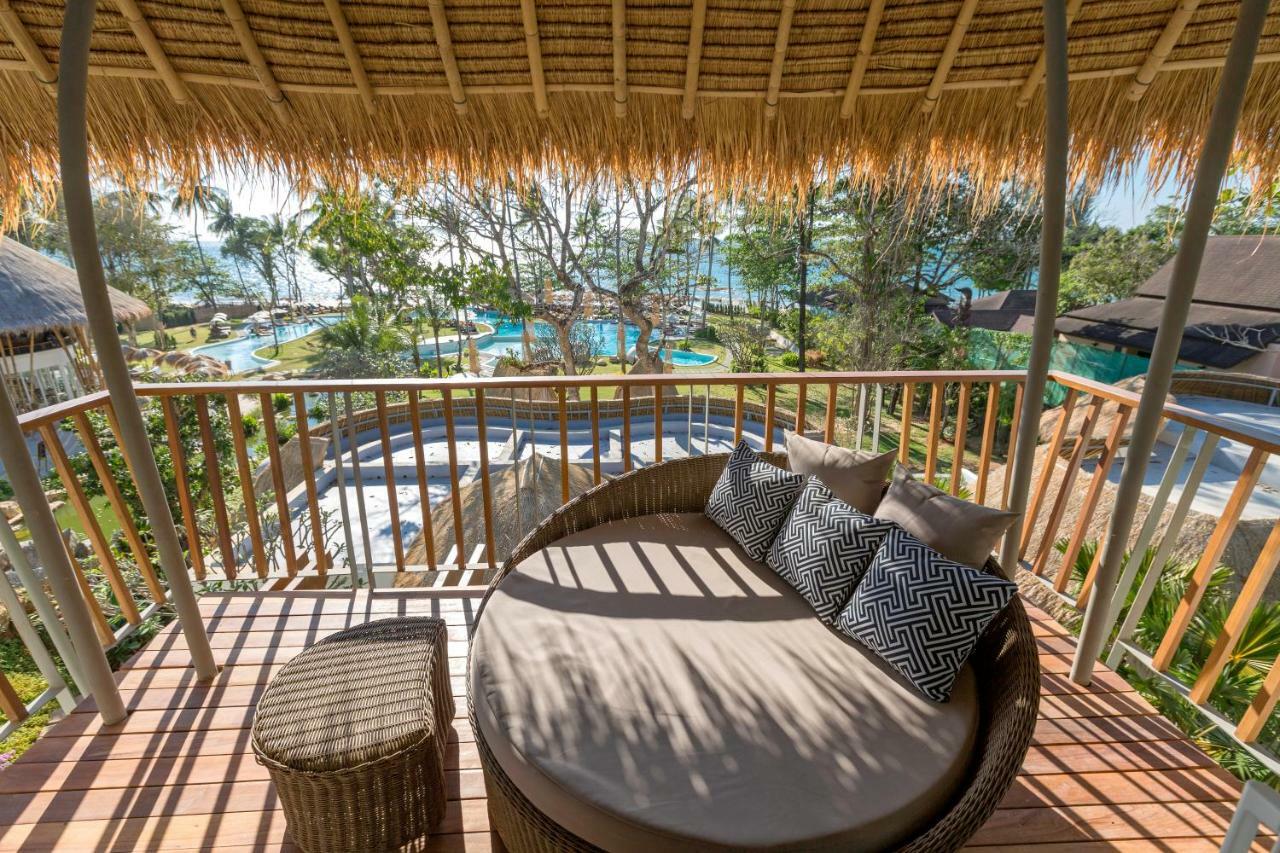 Eden Beach Khaolak Resort And Spa A Lopesan Collection Hotel - Sha Extra Plus Khao Lak Eksteriør bilde The view from the balcony of a pool villa at the resort